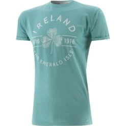 Trad Craft Men's Emerald Isle 1916 T-Shirt Ocean Green