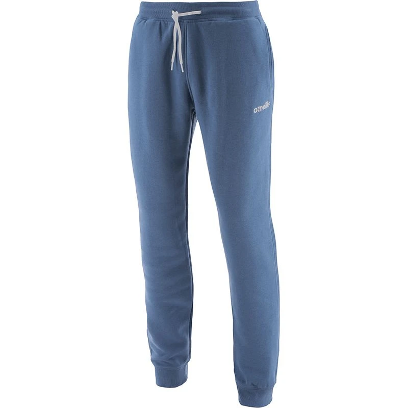 Kids' Trigger Fleece Skinny Tracksuit Bottoms Blue / White 1 Kids' Trigger Fleece Skinny Tracksuit Bottoms Blue / White