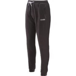 Kids' Trigger Fleece Skinny Tracksuit Bottoms Dark Grey / White