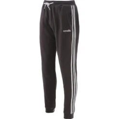 Kids' Trigger Fleece Skinny Tracksuit Bottoms Dark Grey / White