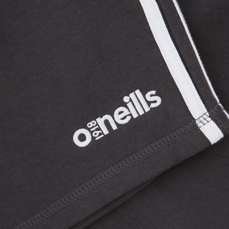 Kids' Trigger French Terry Leisure Shorts Dark Grey / White 4 Kids' Trigger French Terry Leisure Shorts Dark Grey / White - Image 4