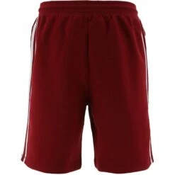 Men's Trigger French Terry Leisure Shorts Maroon -underwear Zone trigger126 flc shorts syrah 3s 3