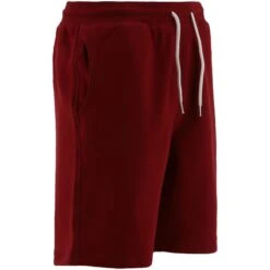 Men's Trigger French Terry Leisure Shorts Maroon -underwear Zone trigger126 flc shorts no stripe syrah 2