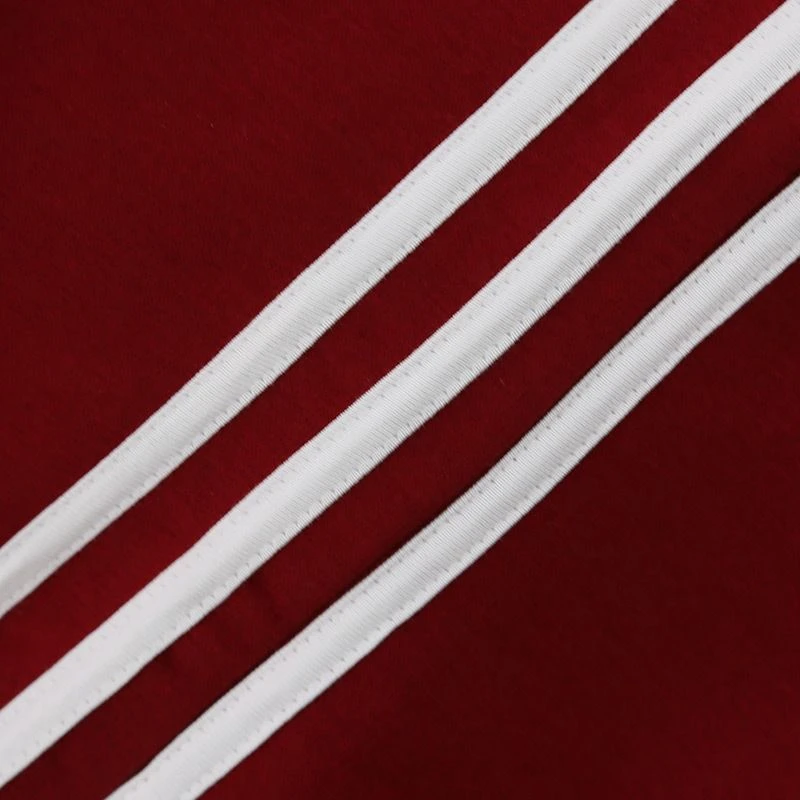 Men's Trigger Fleece Skinny Tracksuit Bottoms Maroon 7 Men's Trigger Fleece Skinny Tracksuit Bottoms Maroon - Image 7