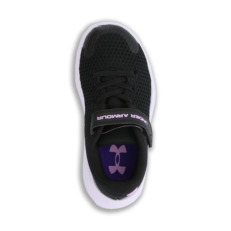 Under Armour UA Pursuit 2 AC BL Junior Running Shoes Black / White / Pacific Purple 3 Under Armour UA Pursuit 2 AC BL Junior Running Shoes Black / White / Pacific Purple - Image 3