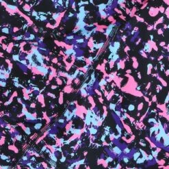 Under Armour Kids' HeatGear® Armour Printed Ankle Crop Black / White -underwear Zone under armour girls leggings blk multi 1361239 6