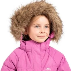 Trespass Kids' Unique Water Resistant Padded Jacket Deep Pink -underwear Zone unique fcjkratr0009 dpi m03
