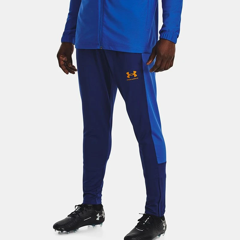 Under Armour Men's Challenger Training Pants Bauhaus Blue / Orange Shock 1 Under Armour Men's Challenger Training Pants Bauhaus Blue / Orange Shock