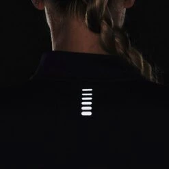 Under Armour Women's UA Qualifier Run 2.0 Half Zip Black / Black / Reflective -underwear Zone v5 1365632 001 refl