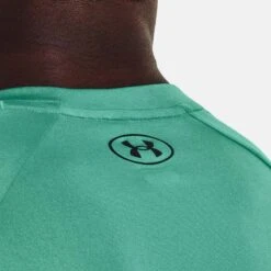Under Armour Men's UA Tech™ Fade T-Shirt Birdie Green / Black - Tall -underwear Zone v5 1377053 508 bckdet 1 1