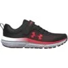 Under Armour Assert 10 AC Junior Running Shoes Black / Deep Red / Red