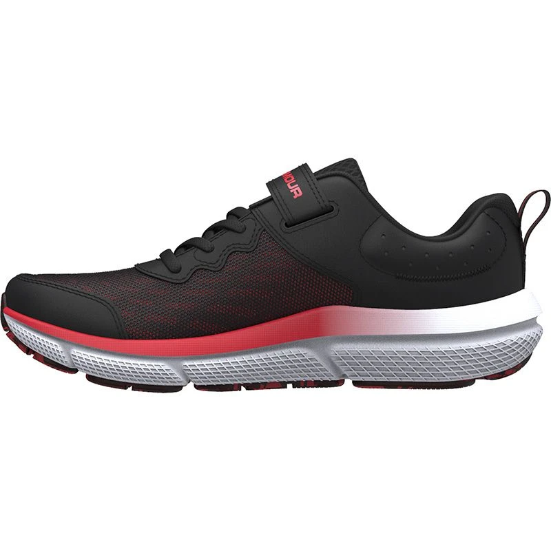 Under Armour Assert 10 AC Junior Running Shoes Black / Deep Red / Red 2 Under Armour Assert 10 AC Junior Running Shoes Black / Deep Red / Red - Image 2