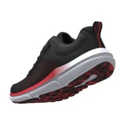 Under Armour Assert 10 AC Junior Running Shoes Black / Deep Red / Red 12 Under Armour Assert 10 AC Junior Running Shoes Black / Deep Red / Red -underwear Zone vi 3026183 003 medangle vr med angle
