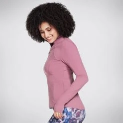 Skechers Women's Go Walk Mesh Jacket Dark Mauve -underwear Zone w03ja158 dkmv c