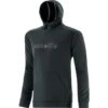 Men's Zack Fleece Pullover Hoodie Dark Grey / Black / Silver