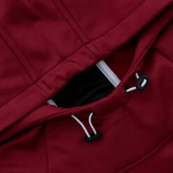 Men's Zack Fleece Pullover Hoodie Red/ Black / Silver -underwear Zone zack 012 0 gen rdbksv adlt p5