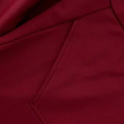 Men's Zack Fleece Pullover Hoodie Red/ Black / Silver -underwear Zone zack 012 0 gen rdbksv adlt p6