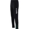 Men's Zack Brushed Skinny Tracksuit Bottoms Black / Green / Grey